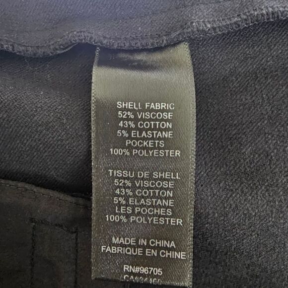 Rebecca Taylor Ava Techy Pants in Black - Size 2 - Picture 8 of 9